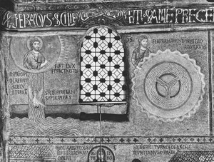 Ég és Föld teremtése (mozaik) alkotó: Sicilian School