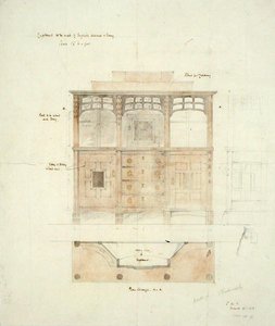 Design for szekrény angol dió és ébenfa