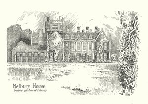 Dorset: Melbury House (litográfia)