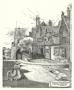 Általános kilátás és kápolna, Leicester