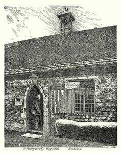 Szent Margit Kórház, Wimborne (metszet)