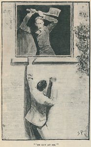 Ő vágott hozzám, 1892 alkotó: Sidney Paget