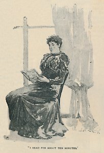 Körülbelül tíz percig olvastam, 1892 alkotó: Sidney Paget