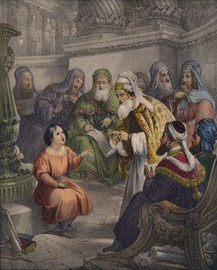 Krisztus az orvosokkal a templomban alkotó: Siegfried Detler Bendixen