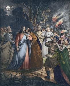 Júdás elárulja Mesterét alkotó: Siegfried Detler Bendixen
