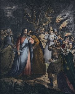 Júdás elárulja gazdáját alkotó: Siegfried Detler Bendixen