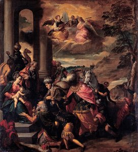 A mágusok imádása, 1580