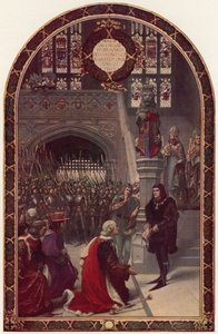 A királyság felajánlása Richardnak, Gloucester hercegének a londoni Baynard kastélyban, 1483. június 26-án