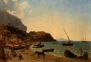 "A sorrentói nagy öböl", 1827-1828, 1965. alkotó: Sil