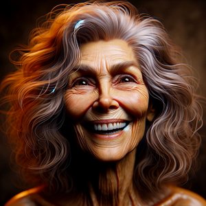 Marie: "Méltán formájú életévek: az időtlenség portréi" alkotó: Silvia Martini