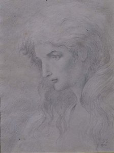 Allegorikus fej alkotó: Simeon Solomon