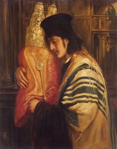 Fiatal rabbi, aki a Tórát tartja, 1871