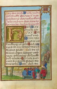 Border with Joseph Being Sold by His Brothers alkotó: Simon Bening