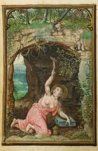 Fólió egy miniatűr Órakönyvből, Róma felhasználása, Brugge, 1530-35