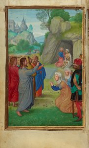 Die Auferweckung des Lazarus alkotó: Simon Bening