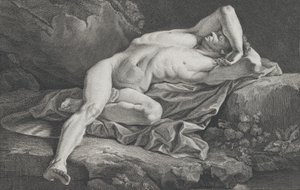 Tanulmány a férfi aktról, 1762.