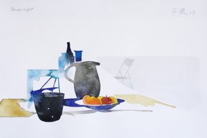 Stúdiófény, 2003 (akvarell) alkotó: Simon Fletcher
