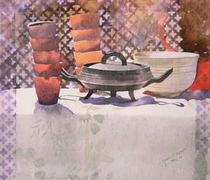 Xema Espagne, 2000 (akvarell) alkotó: Simon Fletcher