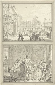 Honselaarsdijk Palota tulajdonost cserél / A porosz uradalmak eladása Anna van Hannovernek, 1754