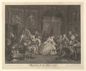 Házasság A-la-Mode, IV. tábla, 1745. április 1.