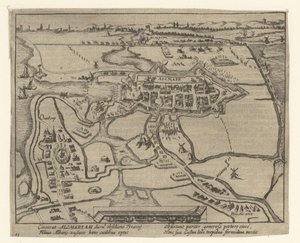 Alkmaar ostroma, 1573 alkotó: Simon Frisius