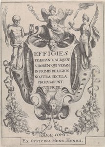 Kazetta figurás girlandokkal alkotó: Simon Frisius