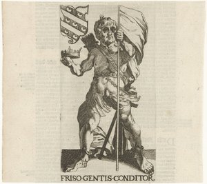 Fríz alkotó: Simon Frisius
