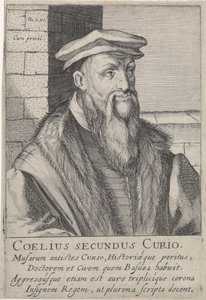 Caelius Secundus Curio portréja alkotó: Simon Frisius