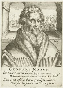 Georgius Mayr portréja alkotó: Simon Frisius