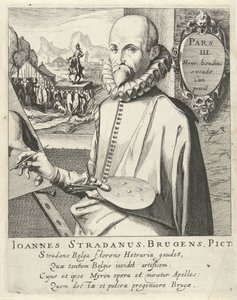 Jan van der Straet portréja alkotó: Simon Frisius