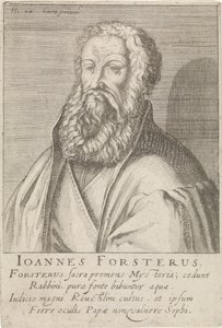 Johann Forster portréja alkotó: Simon Frisius