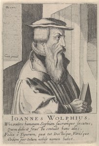 Johann Wolf portréja alkotó: Simon Frisius