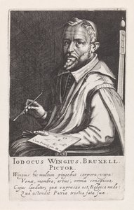 Joos Winghe portréja alkotó: Simon Frisius