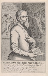 Maarten van Heemskerck portréja alkotó: Simon Frisius