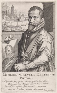 Michiel Jansz. van Mierevelt portréja alkotó: Simon Frisius