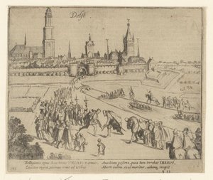 Truchsess fogadására kerül sor Delftben, 1584