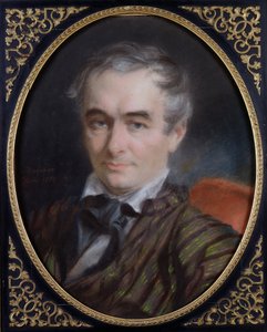 Prosper Merimee (1803-70) portréja 1853 (pasztell, papíron)
