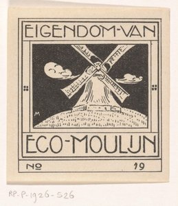 Eco Moulijn ex librise