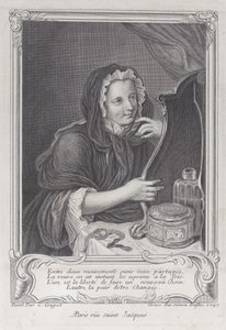 A kacér özvegy, 1747., 1747. alkotó: Simon Nicolas Duflos