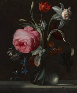 Virágok vázában, 1669 körül (olaj, fa)
