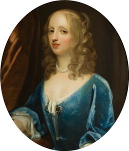 Lady Diana Russell (1622-1694), Newport vikomtné portréja, 1660-94 körül (olaj, vászon)
