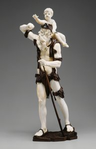 Vén koldushordozó gyermek, 173550. alkotó: Simon Troger