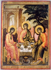 Ószövetségi Szentháromság, 1671 (tempera fán)
