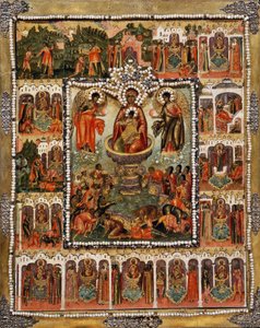 Theotokos Életadó tavasz, 1670