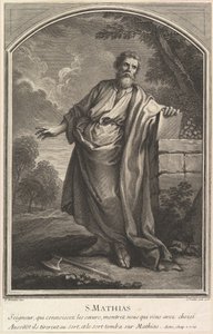 Szent Mátyás, 1726. alkotó: Simon Vallee