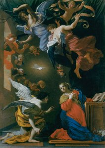 Angyali Üdvözlet alkotó: Simon Vouet