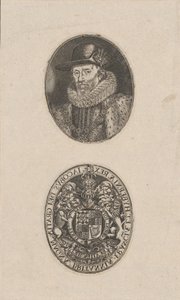 I. Jakab angol király kb. 1616.