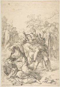 Szent Benedek ördögűz egy démont, kb. 1637-1639.