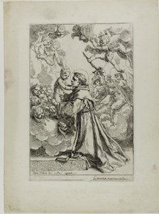Páduai Szent Antal alkotó: Simone Cantarini