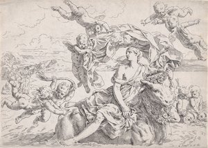 Európa megerőszakolása, Reni után, kb. 1636.